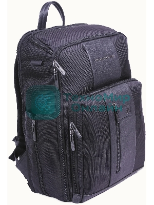 Рюкзак Piquadro Brief2 CA6648BR2/N черный нейлон/натур.кожа