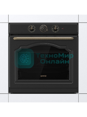 Духовой шкаф электрический Gorenje BOS67372CLB черный