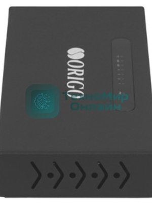 Коммутатор неуправляемый PoE ORIGO OS1206P/60W/A1A 4x100Base-TX PoE+, 2x100Base-TX, PoE-бюджет 60 Вт, корпус металл