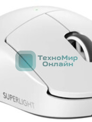 Мышь беспроводная Logitech G PRO Х Superlight 2 DEX белый, 44000 dpi, радиоканал, USB, кнопки - 5