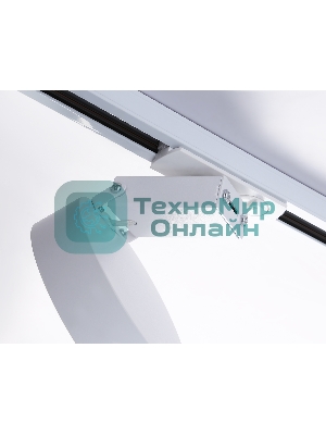 Трековый однофазный светодиодный светильник Ambrella light GL6837 WH белый LED 15W 4200K D115*80
