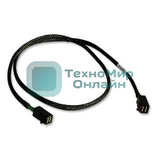 Кабель ACD-SFF8643-06M,INT, SFF8643-SFF8643 (HDmSAS -to- HDmSAS internal cable, w/SideBand), 60cm (аналог LSI00403, 2282200-R) (6705047-60)