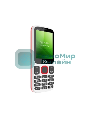 Мобильный телефон BQ 2440 Step L+ белый/красный