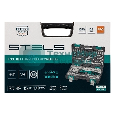 Набор инструментов Stels 14117 82 предмета, 12 гранные головки