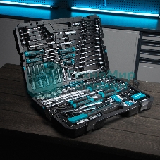 Набор инструментов Gross 115 пред., 120 зубьев, CrV, 1/4