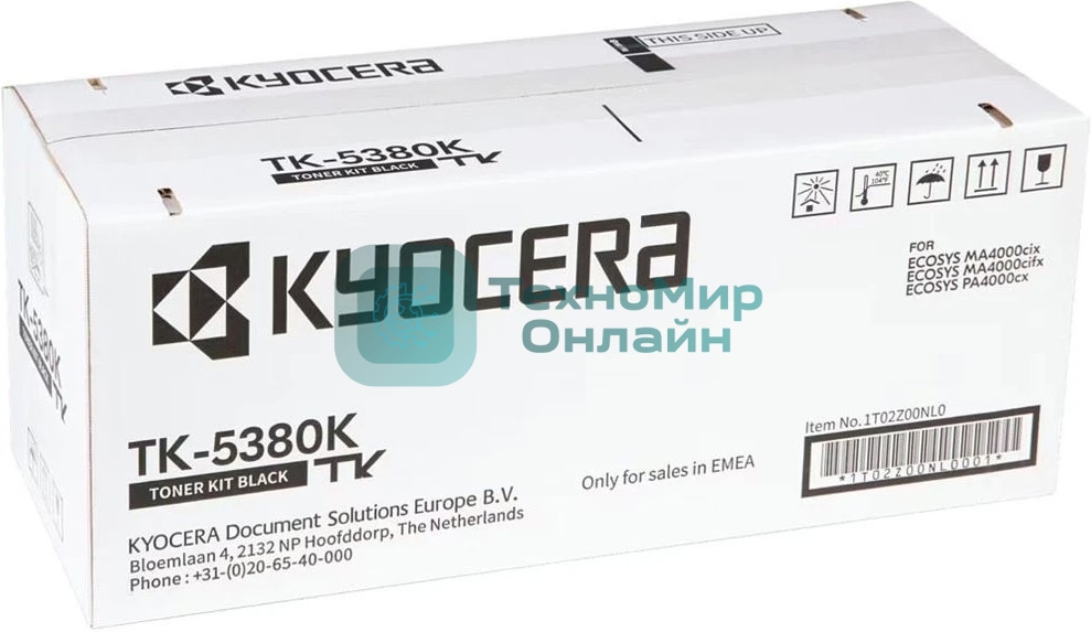 Картридж лазерный Kyocera TK-5380K 1T02Z00NL0 черный (13000 стр.) для Kyocera PA4000cx/MA4000cix/MA4000cifx