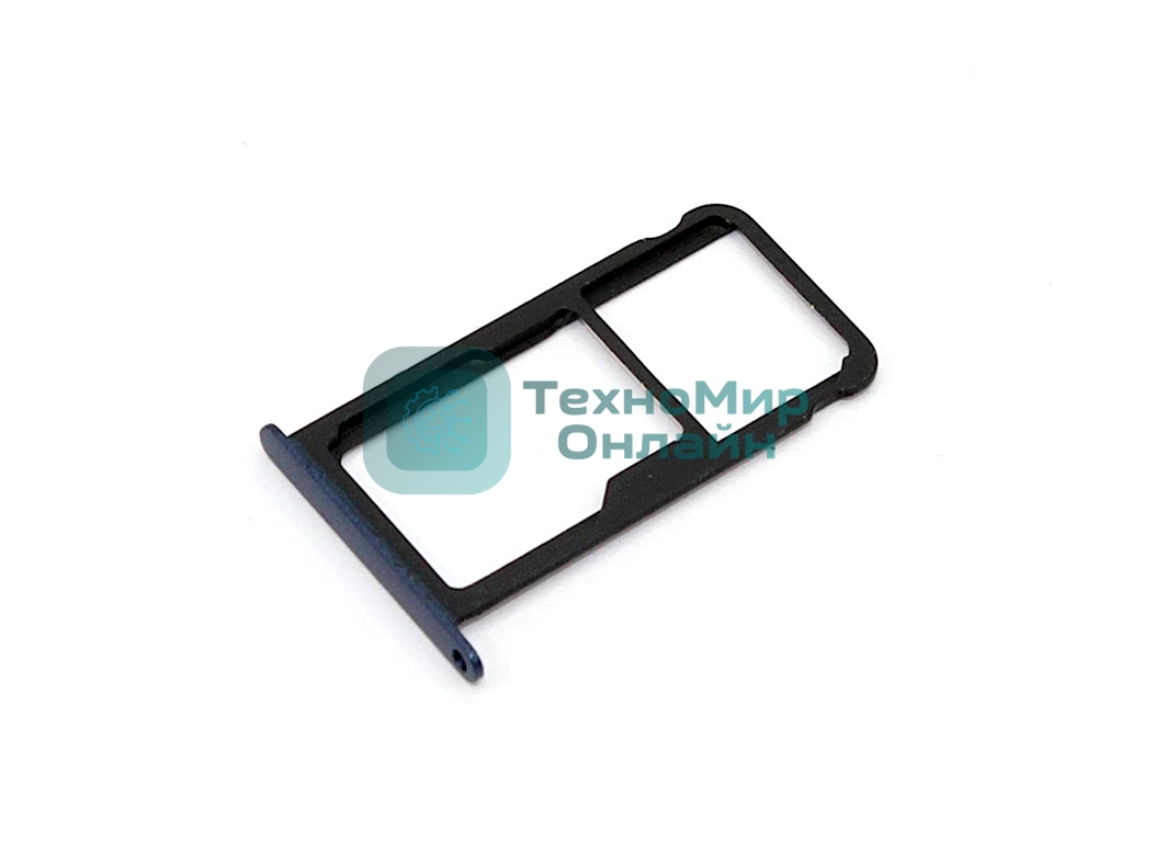 Лоток для SIM-карты Huawei P9 Lite 2017 синий