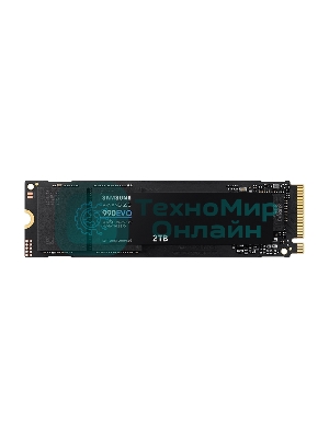 Накопитель SSD Samsung 990 EVO, 2000Gb, PCIe 4.0 x4, M.2 2280, NVMe, R/W 5000/4200