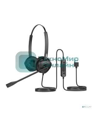 Гарнитура Fanvil HT302-U чёрный, проводная