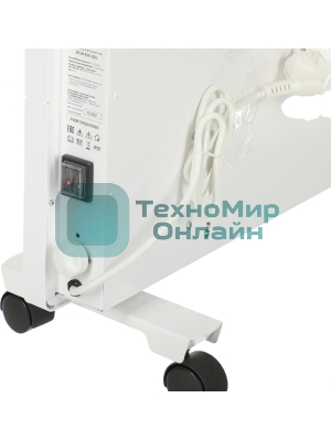 Конвектор электрический Domfy DCW-CH1020 белый, 2000 Вт, 30 м2, термостат