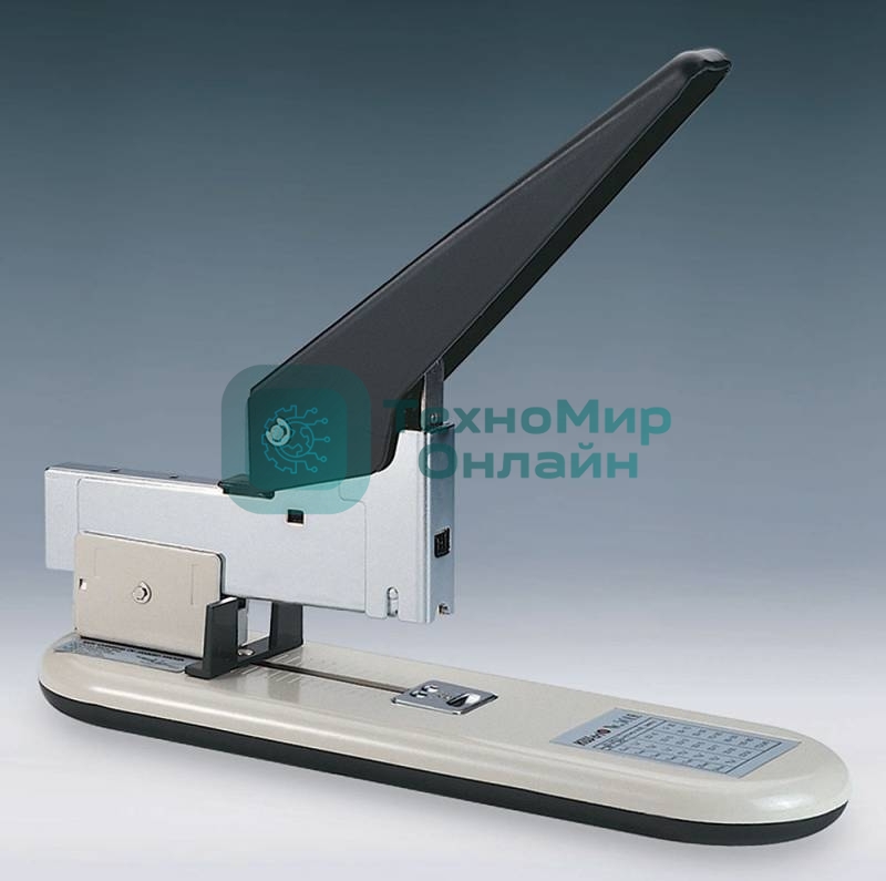 Степлер настольный Kw-Trio 50LB 50-LB 23/6 23/8 23/10 23/13 23/15 23/17 23/20 23/23 (210 листов) черный/серый металл/пластик