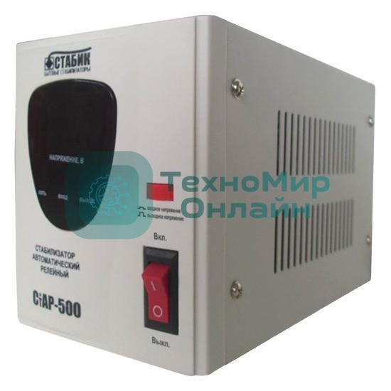 Стабилизатор напряжения Rucelf СтАР-500 0.5кВА однофазный белый