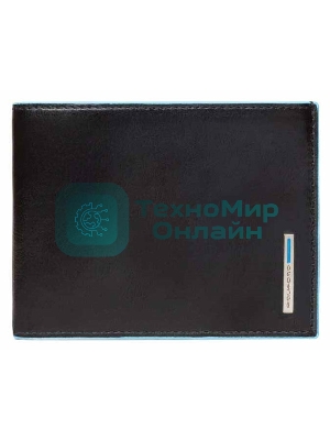 Кошелек мужской Piquadro Blue Square PU1241B2R/N черный натур.кожа