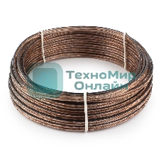 Акустический кабель Cablexpert CC-TC2x1,0-10M, прозрачный, 10 м, бухта