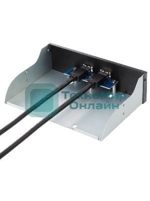 Панель CMU3-20 с двумя портами USB 3.0 в слот 5.25 компьютерного корпуса
