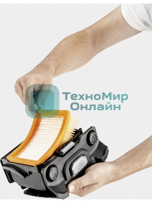 Строительный пылесос Karcher WD 6 P S V-30/6/22/T желтый, 1300 Вт, уборка сухая/сбор воды, пылесборник мешок/контейнер, 30 л