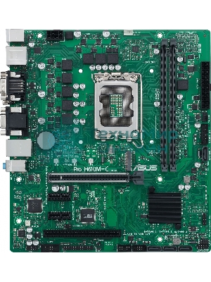 Материнская плата ASUS Pro H610M-C-CSM, LGA 1700, Intel H610, 2xDDR5, 4xSATA, 1xM.2, 1xPCIe 5.0 x16, 2xPCIe x1, 1xPCI, 1xHDMI, 1xDP, 1xDVI-D, 1xVGA, 1x 1Gb LAN, 2xUSB-A 3.2 Gen 2, 2xUSB-A 2.0, 3x3.5 мм, 7.1, mATX