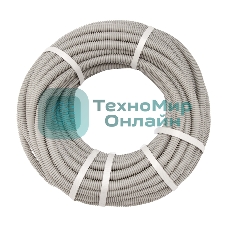 Труба гофрированная Rexant из ПВХ, с зондом, Ø20мм (бухта 25 м/уп)