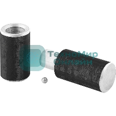 Петля гаражная с шаром Сибртех d 16, 100 мм 4 шт