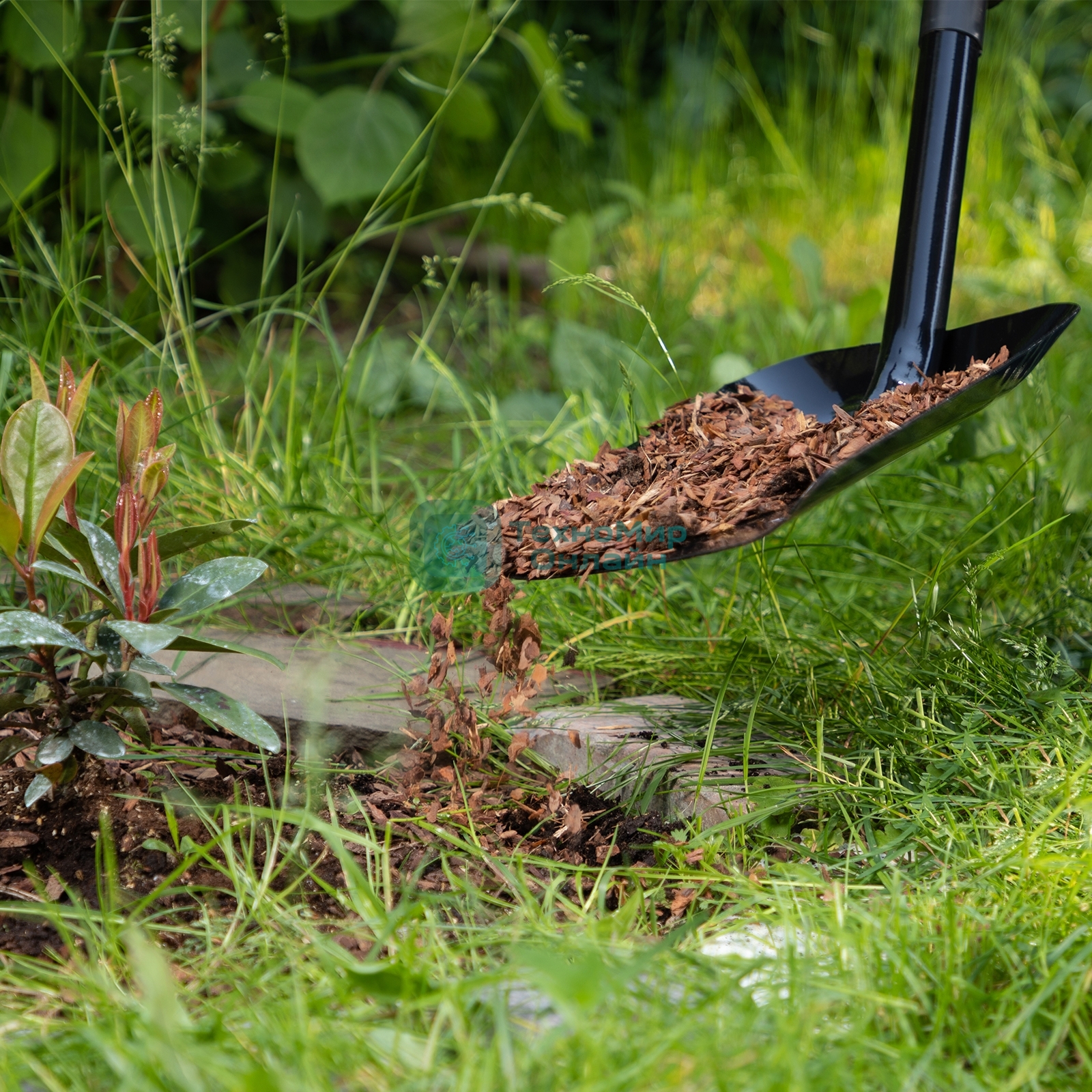 Лопата Сибртех совковая, металлический черенок