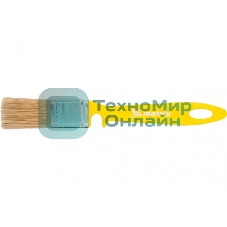 Кисть флейцевая для лаков, 25х10 мм, искусственная щетина, пластиковая рукоятка Matrix