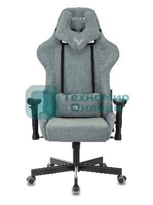 Кресло Бюрократ VIKING KNIGHT LT28 FABRIC серо-голубой, ткань, 120 кг, механизм качания
