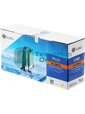 Картридж лазерный G&G GG-Q6002A желтый (2000 стр.) для HP CLJ 1600/2600/2605N, LBP 5000/5100