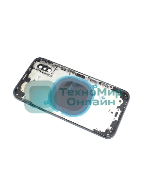 Задняя крышка (корпус) в сборе с рамкой для Apple iPhone Xs черный