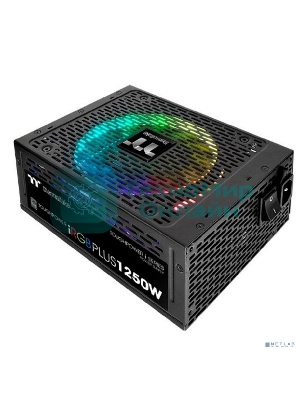 Блок питания Thermaltake ToughPower iRGb PLUS (PS-TPI-1250F3FDTE-1), 1250Вт, 80 PLUS Titanium, 140мм, модульный, черный