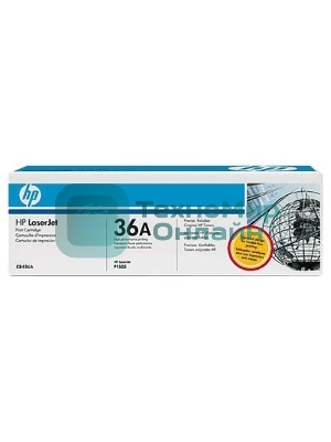 Картридж лазерный HP CB436A черный для LaserJet M1120/M1120n/М1520/Р1505/Р1505n 2000 стр.