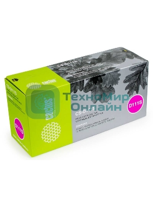 Картридж лазерный Cactus CS-D111S черный (1000 стр.) для Samsung Xpress M2022/M2020/M2021/M2020W/M2070