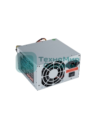 Блок питания ExeGate AB500 (EX219185RUS-S), 500Вт, 80мм, серебряный