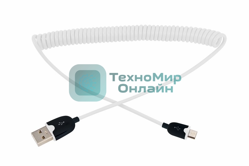 Кабель Rexant USB кабель универсальный microUSB шнур витой 1,5М белый