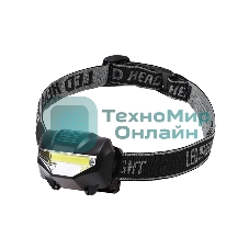 Фонарь налобный Rexant поворотный СОВ + зеркальный рефлектор, 3 Вт, 3 х ААА