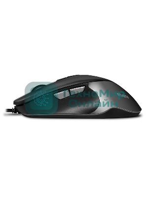 Мышь проводная SVEN RX-G970 черный, 4000 dpi, USB, кнопки - 7