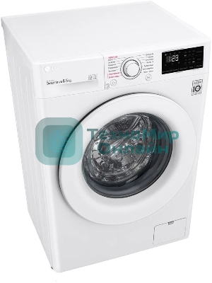 Стиральная машина LG F2V3GS3W белый, загрузка фронтальная 8,5 кг, 1200 об/мин., класс: А