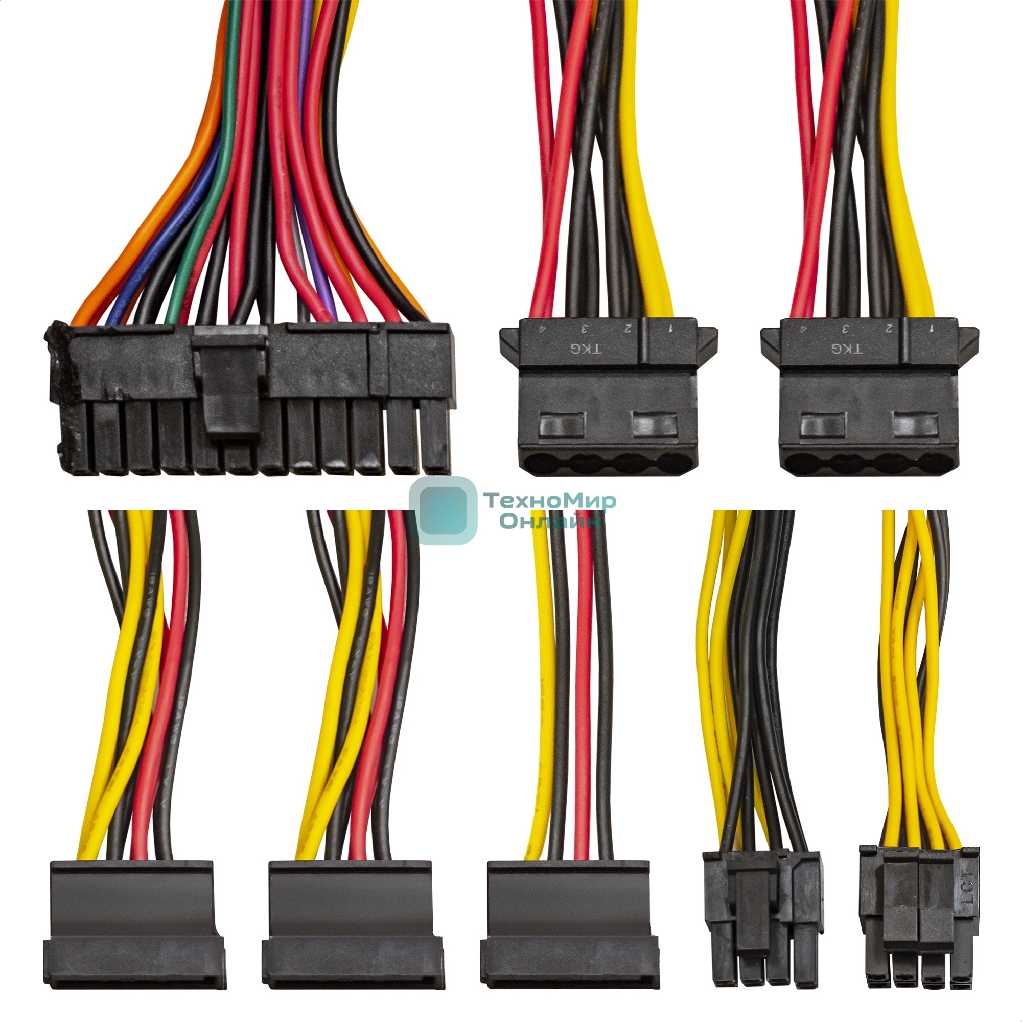 Блок питания ExeGate AB650 (EX292143RUS), 650Вт, 80мм, серебряный