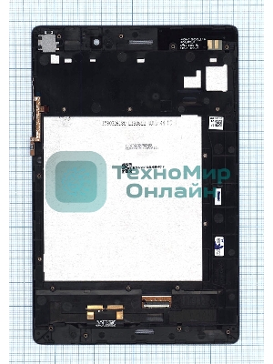 Модуль (матрица + тачскрин) для Asus ZenPad S 8.0 Z580 Z580C Z580CA белый с рамкой