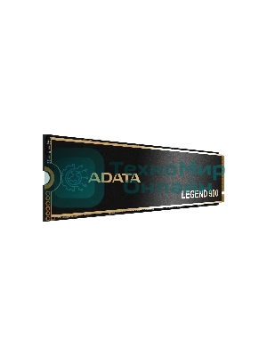 Накопитель SSD ADATA LEGEND 900, 2000Gb, PCIe 4.0 x4, 2280, NVMe, R/W 7000/5400, с радиатором