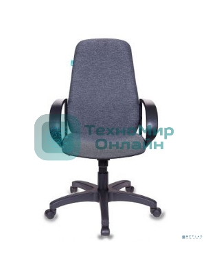 Кресло Бюрократ CH-808AXSN/Grey 10-128 темно-серый, ткань