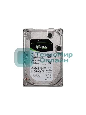 Жесткий диск Seagate HDD SAS 8Tb Exos 12Gb/s 7200rpm 256Mb 1 year warranty (replacement ST8000NM001A)