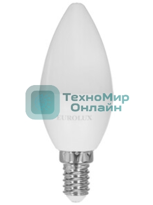 Лампа светодиодная EUROLUX LL-E-C37-5W-230-2
