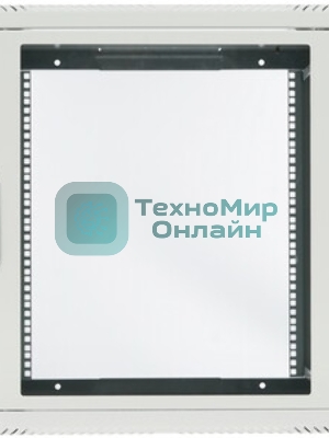 Шкаф ЦМО телекоммуникационный настенный сварной 12U (600 650) съемные стенки, дверь металл, черный