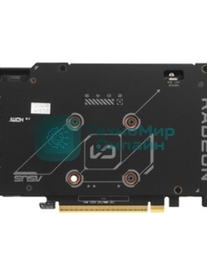 Видеокарта Asus PCI-E 5.0 DUAL-RX9060XT-16G AMD Radeon RX 9060XT 16Gb 128bit GDDR6 2550/20000 HDMIx1 DPx2 HDCP Ret