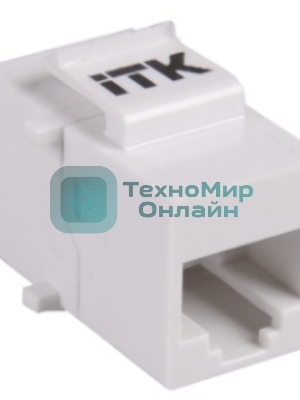 Проходной адаптер cat.5e UTP, RJ45-RJ45, тип Keystone Jack CS7-1C5EU ITK