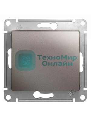 Механизм выключателя 1-кл. СП Glossa сх. 1 10А IP20 10AX платина SchE GSL001211