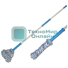 Швабра для пола ТВИСТ с насадкой из микрофибры MopM6