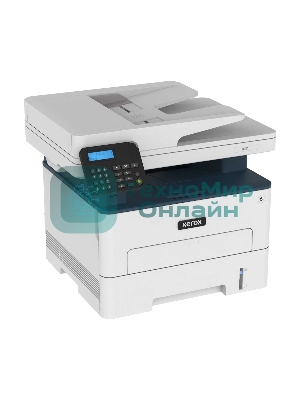 МФУ лазерное Xerox B225 (B225V_DNI), A4, ч/б, печ. до 34 стр/мин., скан. до 23 стр/мин. (ч/б) 7 стр/мин. (цвет), 600x600dpi, USB, RJ-45, Wi-Fi