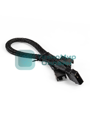 Разветвитель питания для корпусных вентиляторов ExeGate EX-CC-PSU-3xF-0.3 (Molex/3x3/4pin, все разъемы имеют 2 контакта, 0,3м)