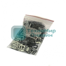 Кляймер Сибртех №4 оцинкованный с гвоздями, 100шт